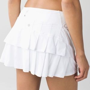 Lululemon tennis skirt ruffled back